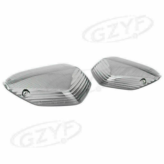 ya 5 6.16.2 Rear Smoke Turn Signals Indicator Blinker Lens for Kawasaki ZX14R 2006-07