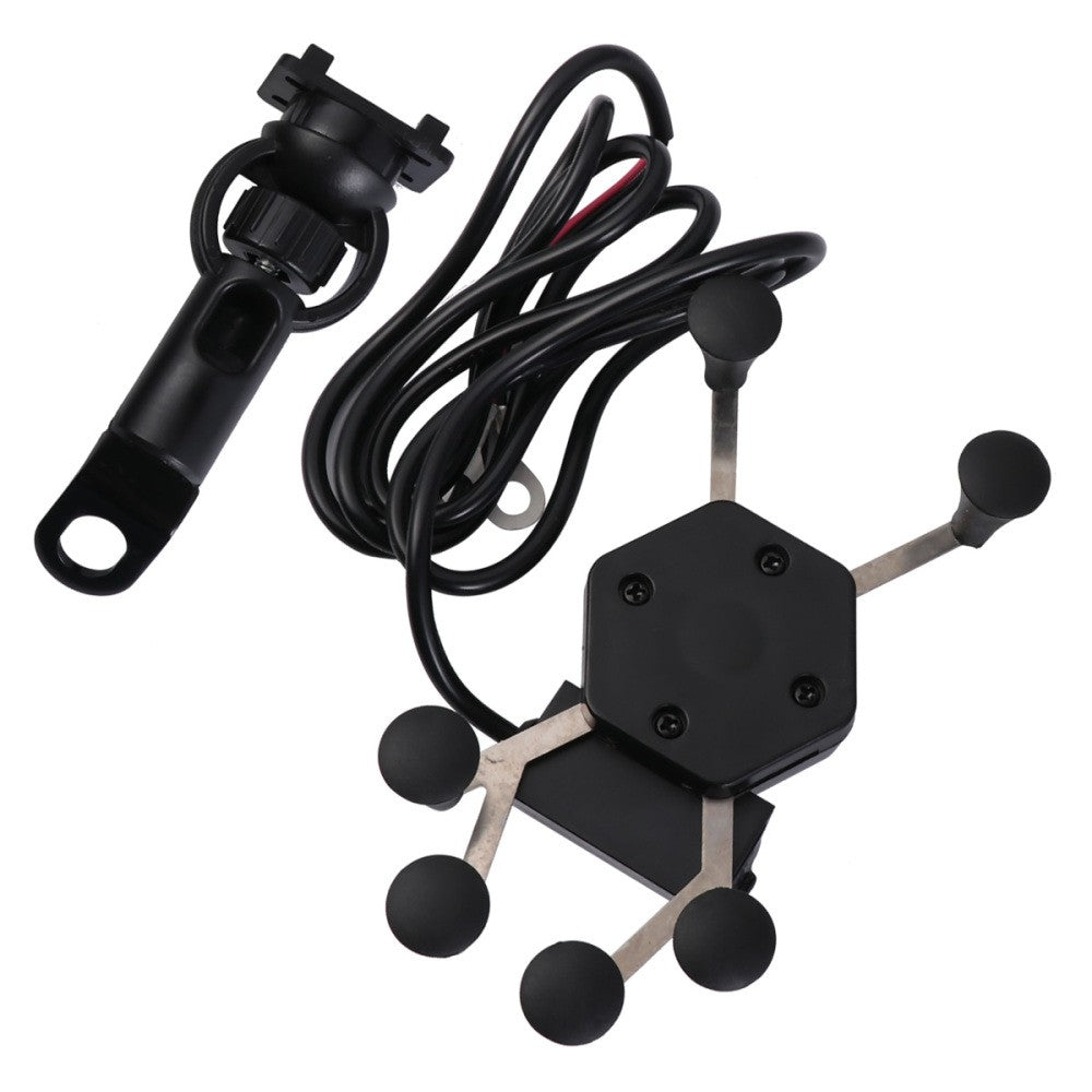 ya 11 6.6 Mobile Phone Holder Metal Motorycycle Mount Motorcycle Bracket Motorbike Handle