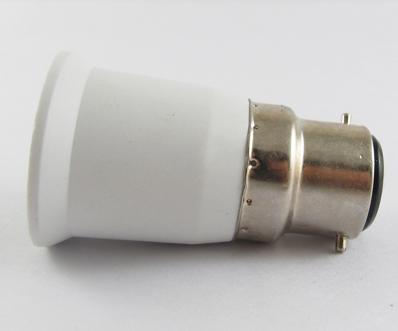 ya 14 10pcs B22 Male to E27 Female Socket Base LED Halogen CFL Light Bulb Lamp Adapter