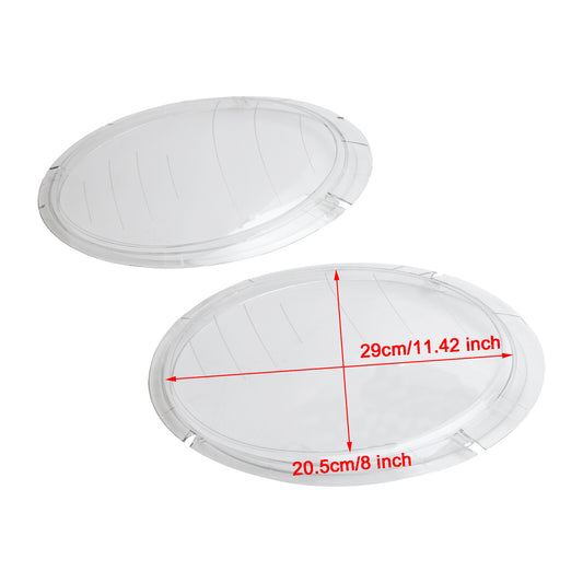 ya 1 8.5.3 Left +Right Headlight Lens Plastic Cover Shell 63126911701 02 for Mini Cooper