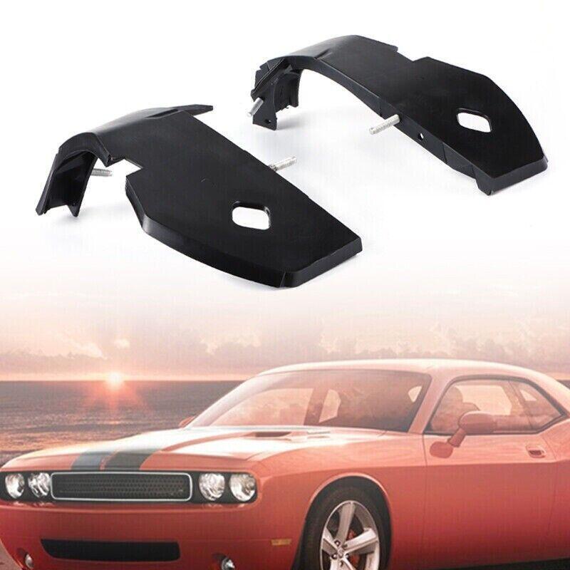 ya 4 6.21 2-piece front left and right bumper brackets to support for Dodge for Challenger