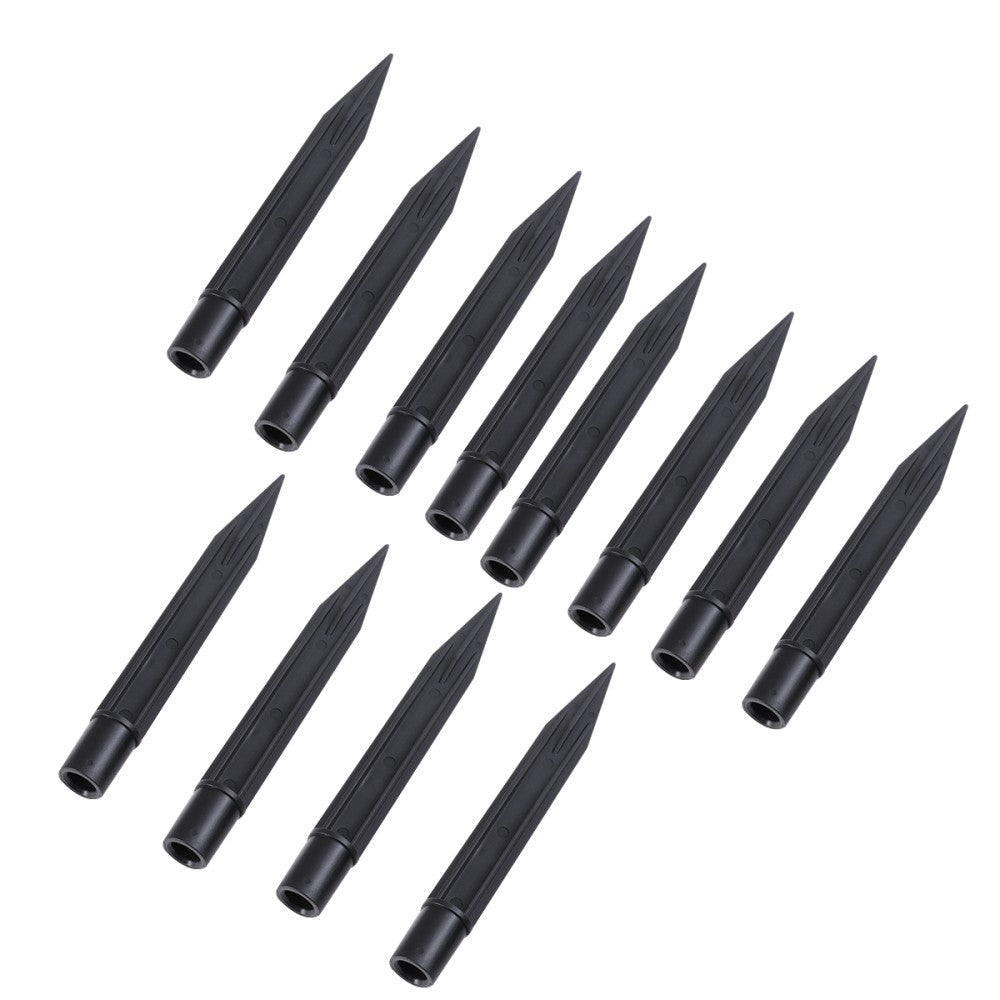 ya 3 6.25 12 Pcs Lawn Lamp Floor Cone Plastic Spike Ground Stake Landscape Light Spikes
