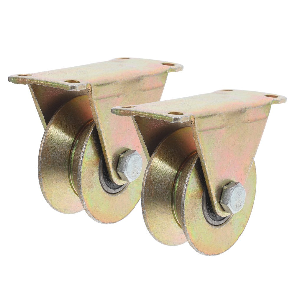 ya 2 6.29 2pcs Small Pulley Blocks Heavy Duty Pulley Wheels Ceiling Mount Pulleys Track