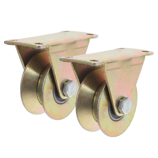 ya 2 6.29 2pcs Small Pulley Blocks Heavy Duty Pulley Wheels Ceiling Mount Pulleys Track