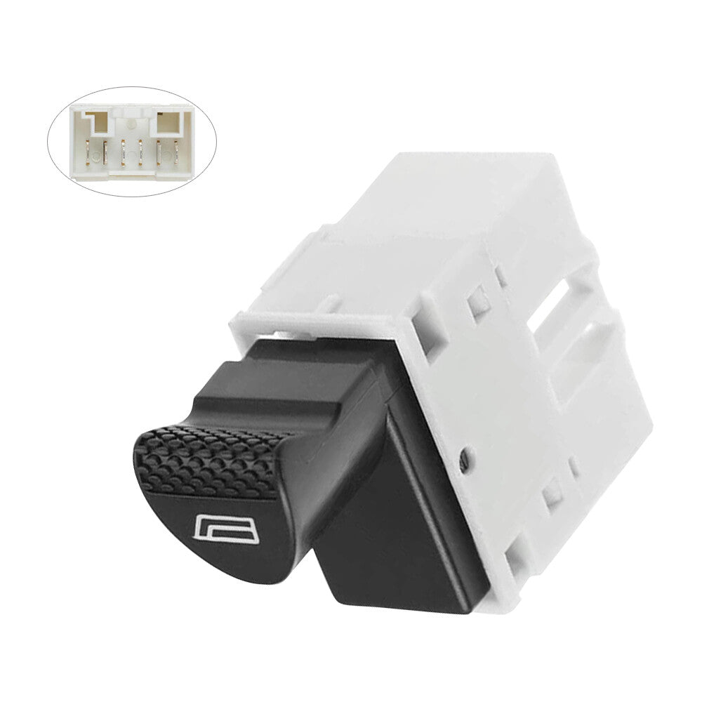 ya 13 Electric Window Switch Button 6 Pins Black Plastic Replacement for Iveco Stralis