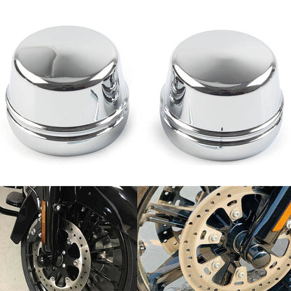 ya 5 8.7 for Harley Electra Glide Ultra Classic FLHTC FLHTCU Front Axle Cap Nut Cove
