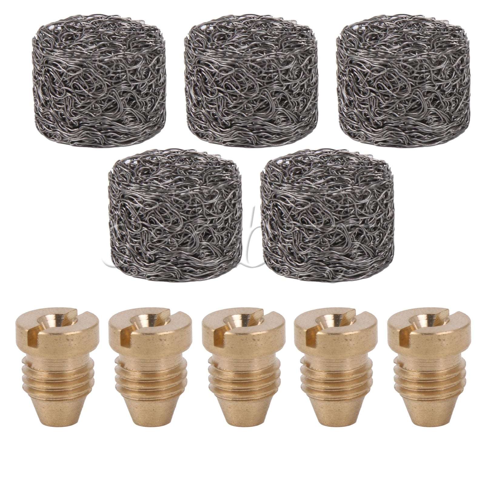 ya 26 5x Foam Filter & 5x Nozzle for Vehicle Chassis, Car Chassis Car Rims