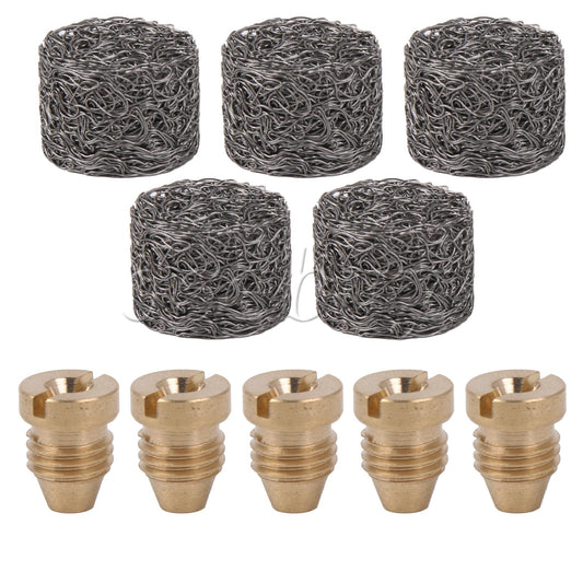 ya 26 5x Foam Filter & 5x Nozzle for Vehicle Chassis, Car Chassis Car Rims