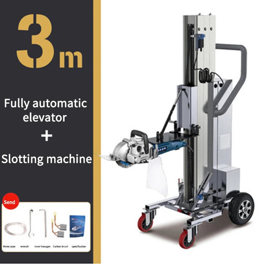 ya 26 8.1 Fully Automatic Slotting Machine Lifting ame One Time Dustless Cutting Machinef