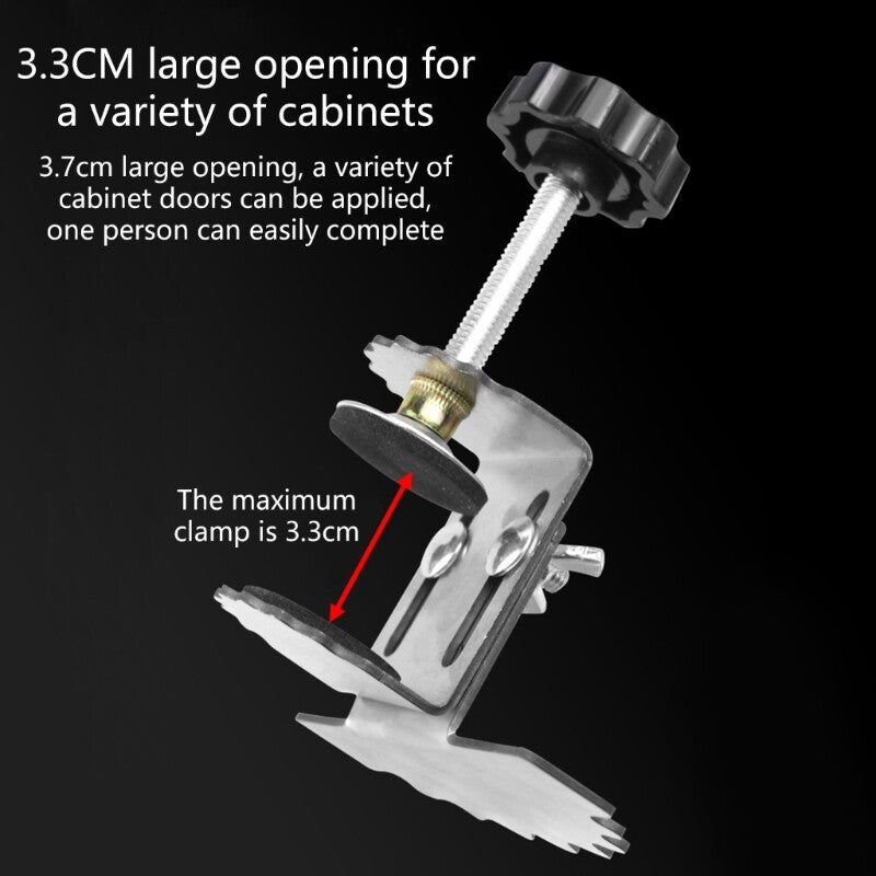 ya 17 Sturdy Cabinet Door Positioning Tool Positioner Clip For Efficient Installation