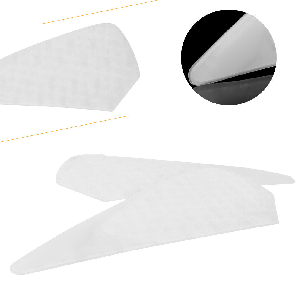 ya 7 6.11 for Yamaha YZF-R1 2004-2006 White Gas Tank Traction Side Pad Knee Grip Decal