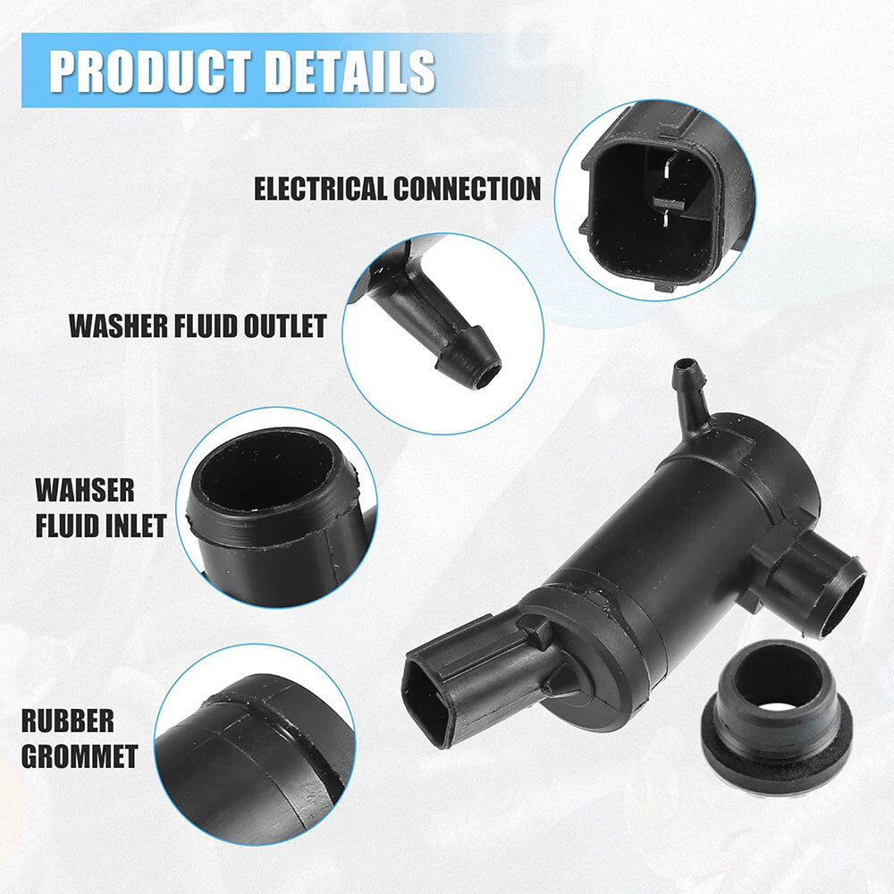 ya 5 8.7 Car Windshield Washer Pump 86611AG000 for Subaru for Impreza for Forester Outback Legacy
