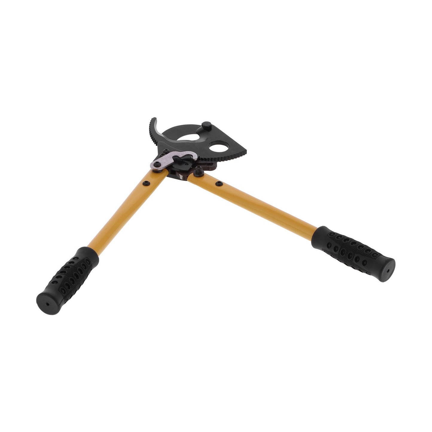 ya 25 Cable Cutter Steel Ratchet Scissors PC Plastic Handle Manual Wire Cutting
