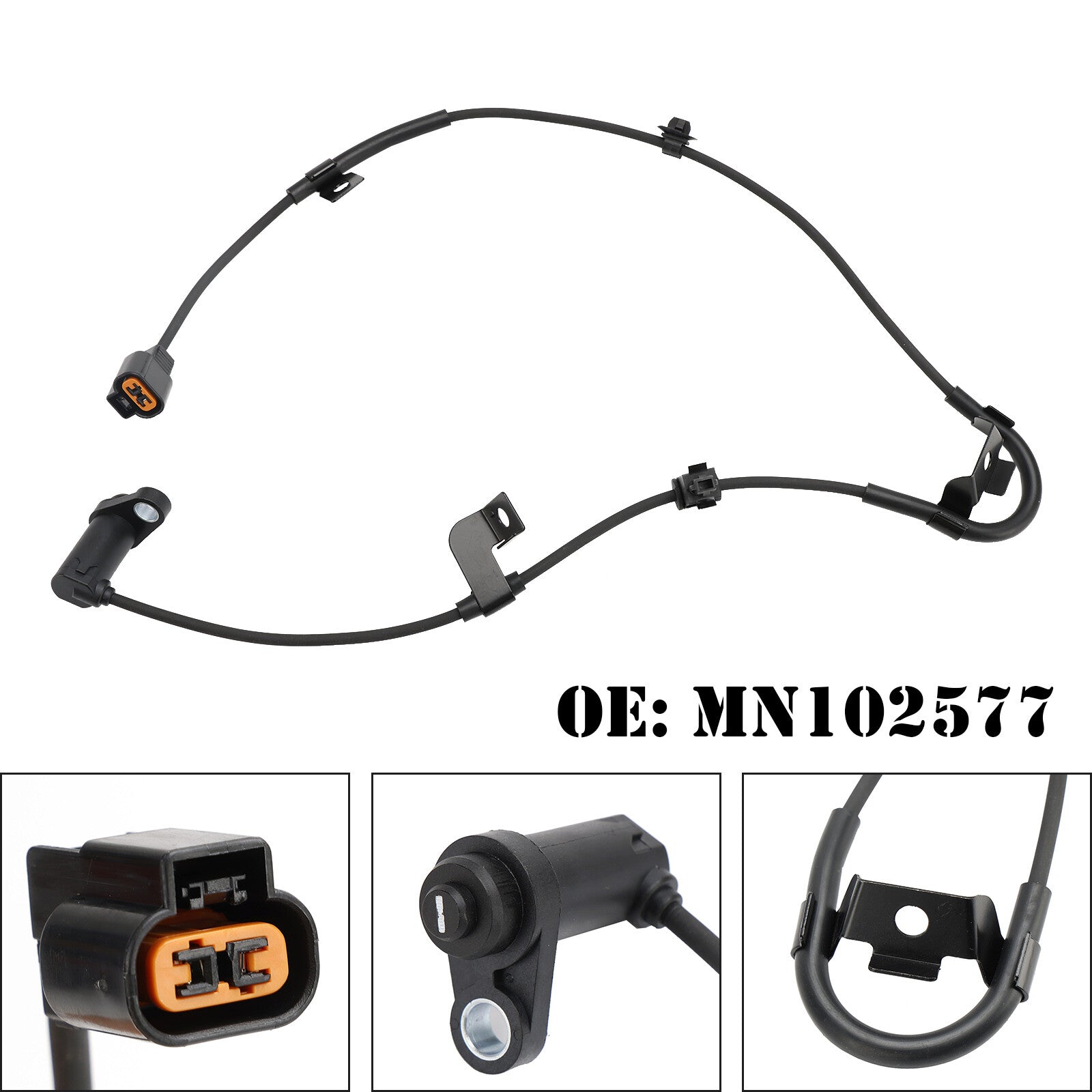 ya 1 8.5.1 ABS Wheel Speed Sensor Rear Left For L200 2.5DID B40 MN102577 U1