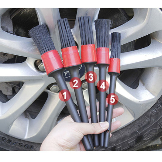 ya 26 Car Cleaning Brush Multi-Functio l 5-Piece Set Soft Bristles Wheel Hub Interior