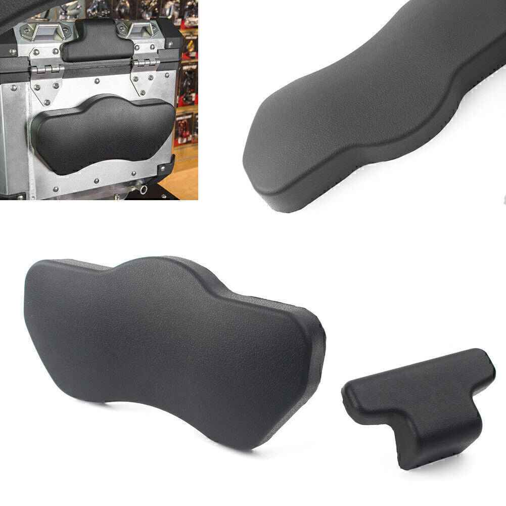 ya 3 6.25.3 1 Set Black Rubber Foam Backrest Pad Pillow Cushion for BMW F800GS ADV R1200GS