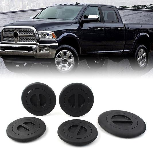 ya 2 6.26.2 For 2014-2019 for Ram 2500 3500 5th Wheel/Gooseneck Bed Plug Cover Kit 68225506AA