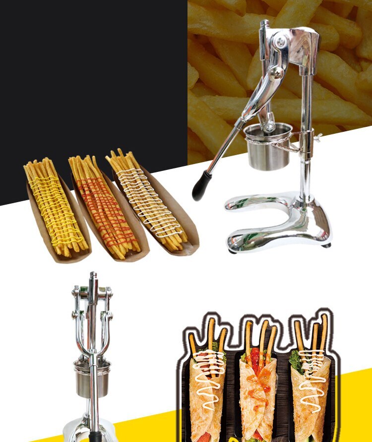 ya 26 30CM Long Potato Strip Extruder Mashed Potatoes ench ies Maker Machine
