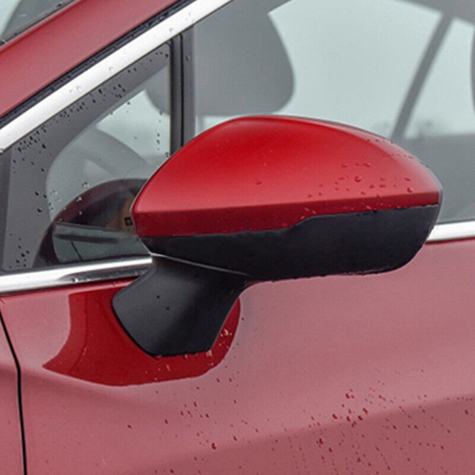 ya 1 8.5.4 Left Side Mirror Cover Cap Red Fit for Cruze 2017 -2019 AT