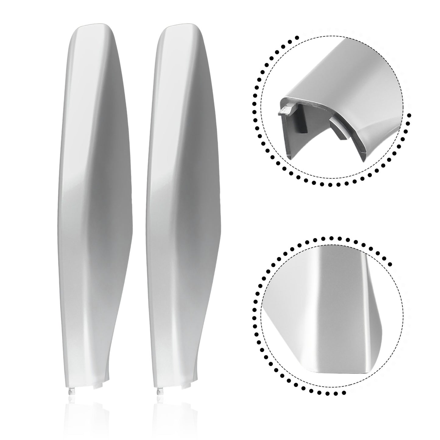 ya 5 8.7 4x End Cover Replace 4pcs End Cover Front Plastic Replace Shells Right