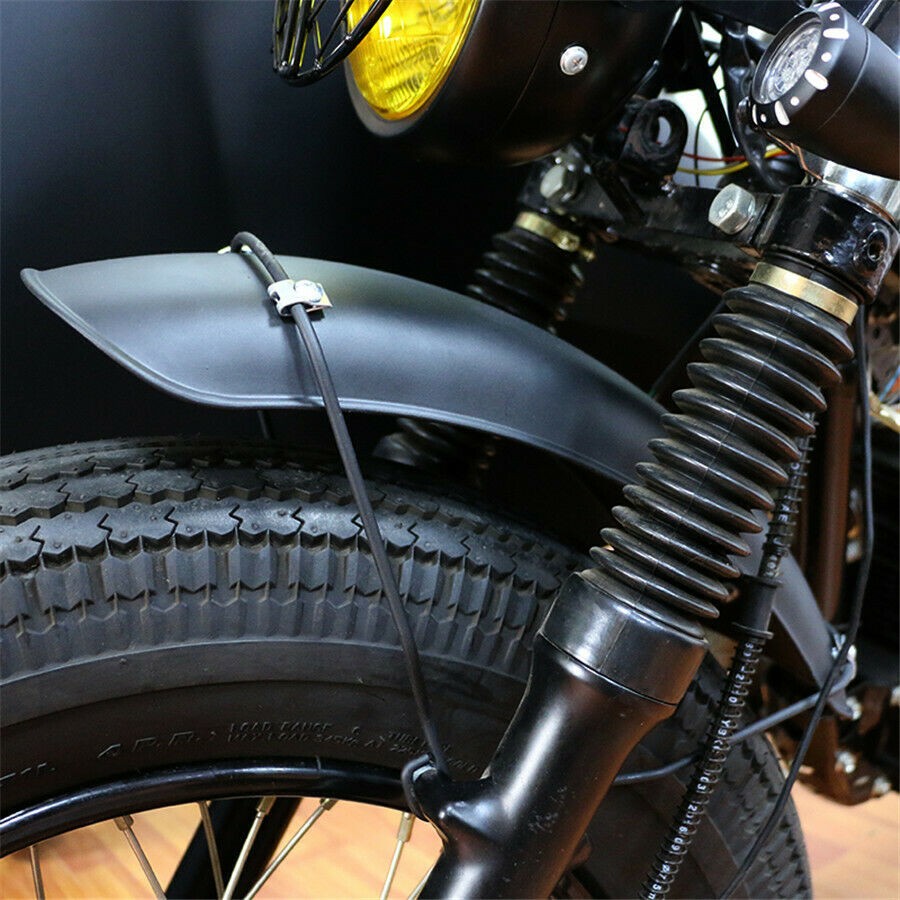 ya 5 8.7 Matte Black Motorcycle Front Wheel Fender Metal Mudguard Guard Protection Metal