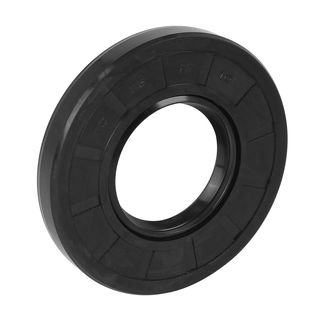 ya 5 8.7 35mm x 72mm x 10mm Black Rubber Cover Double Lip TC Oil Shaft Seal