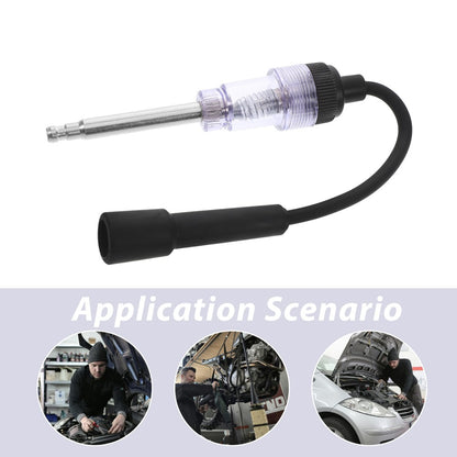 ya 5 8.7 1Pc Inline Spark Plug Engine Ignition Tester Two Holes Diagnostic Detector