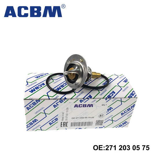 ya 4 6.17 Thermostat & Seal O-Ring for Mercedes C230 2003-2005 2712000015