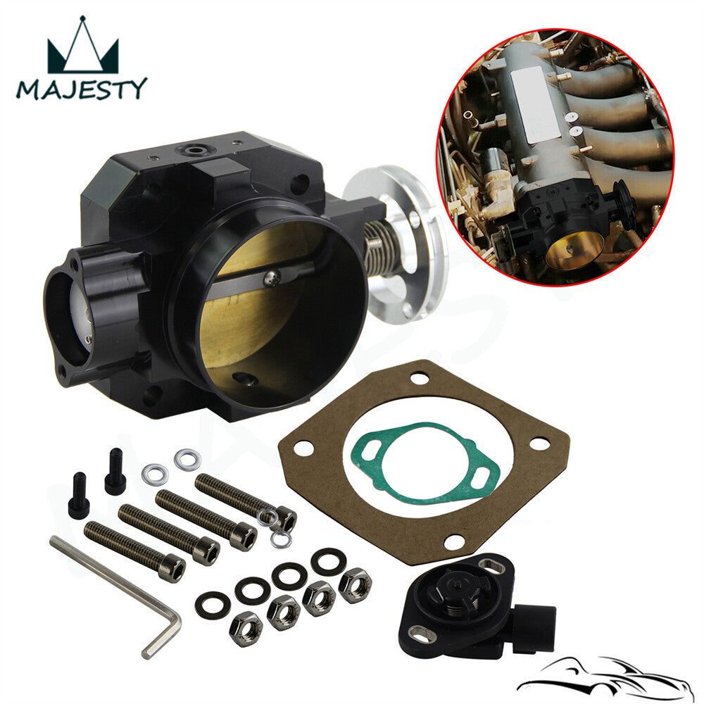 ya 27 7.20 70mm Aluminum Throttle Body + TPS for Acura for Honda B16/B18/D15/D16/H22/F20 S2000