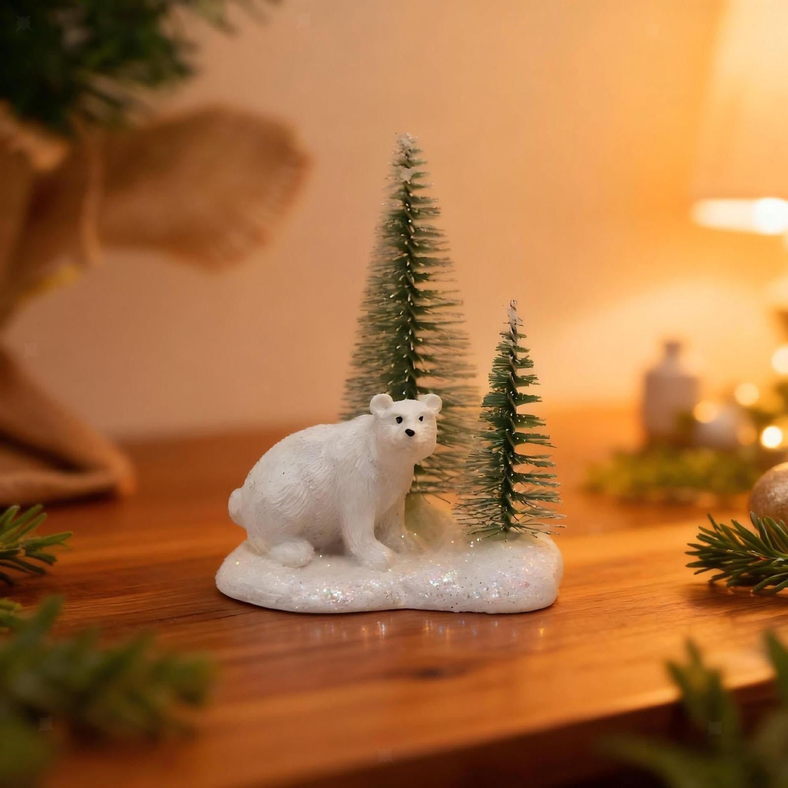 ya 25 2Pcs Table Decorations Or ments for Tiered Tray Winter Table