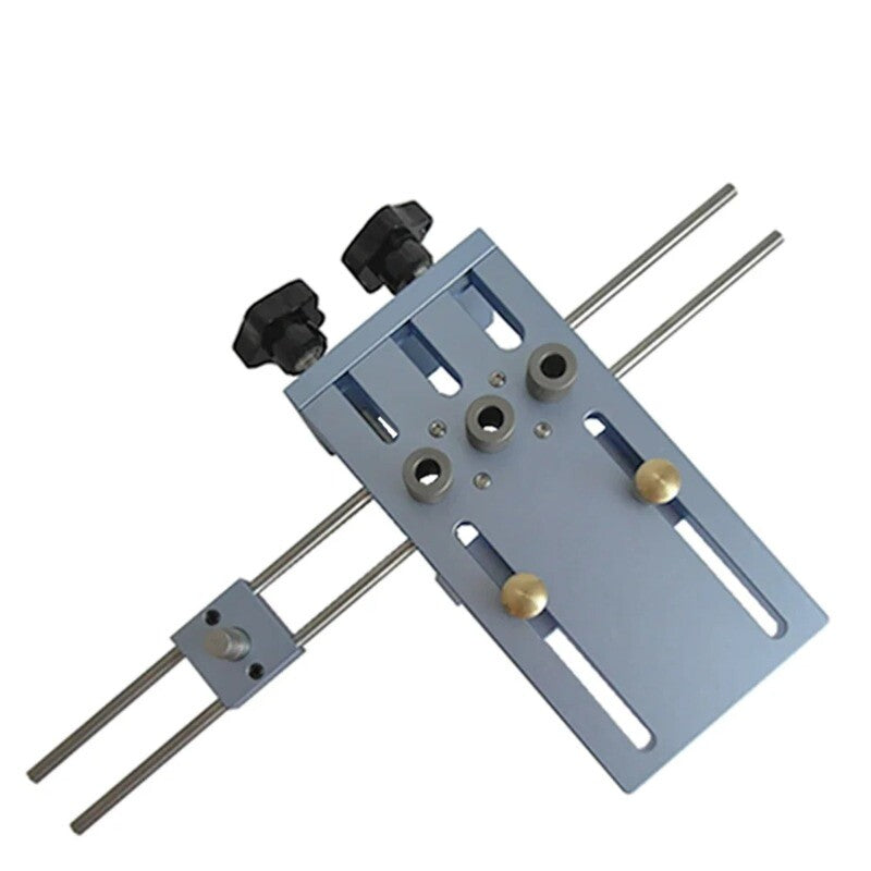 ya 25 Roundwood Tenon Puncher Furniture Opening Device Aluminum Alloy With Desk Holder