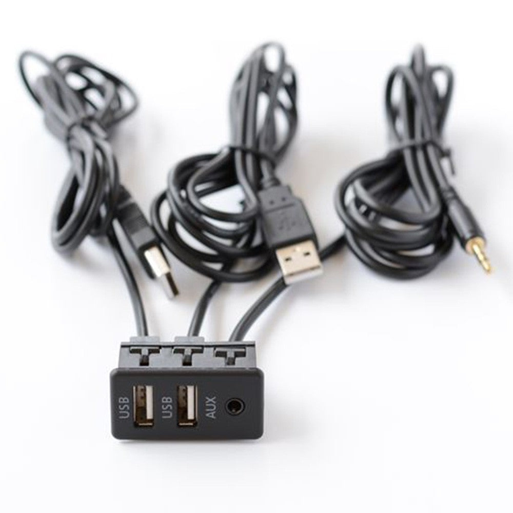 ya 5 8.7 Cord Extension Cord Accessories Car Truck Motorcycle Dual USB Charging