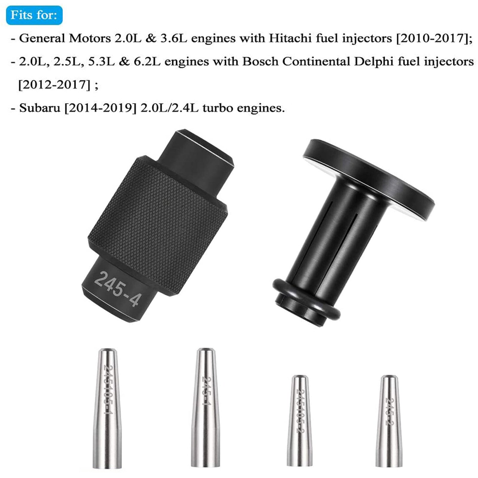 ya 1 8.5.1 GM245 Fuel Injector Seals Tools EN-49245 EN-51105 18683AA000 for GM