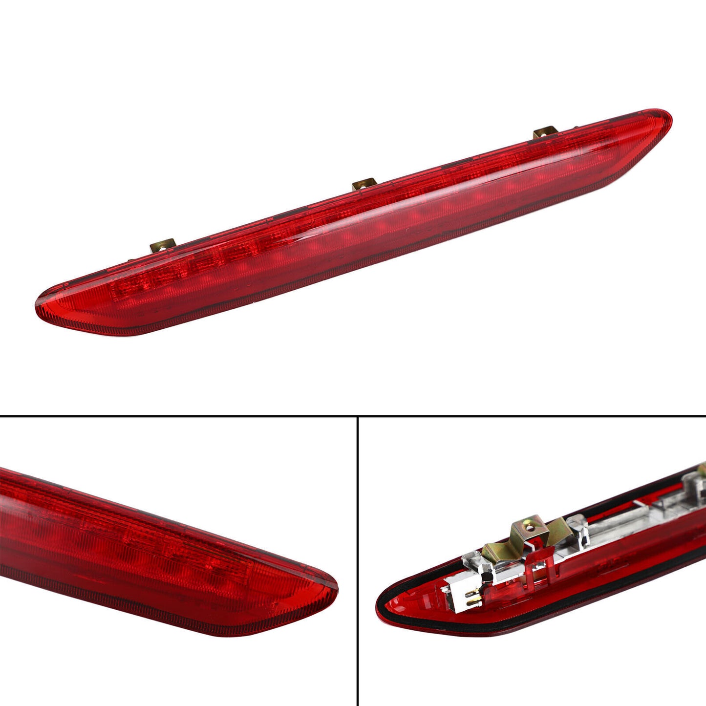 ya 1 8.5.2 Third Brake Light High Mounted Stop Lamp Red for VW Polo 9N 2002-2010 T7