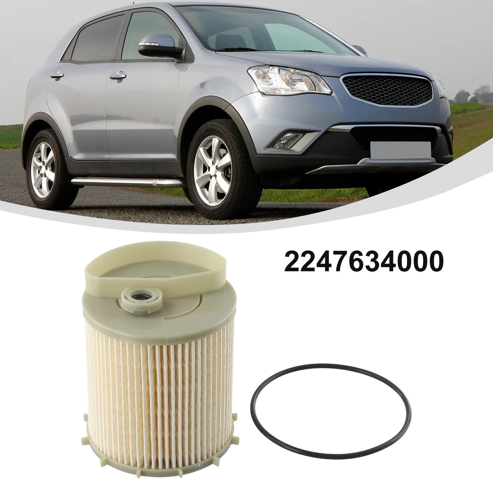 ya 5 8.7 Part Fuel Filter 1pc 2247634000 Accessories Fuel Filter Element New