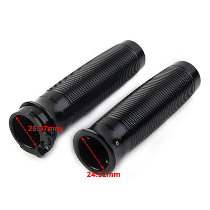ya 5 8.7 For Cruiser Bobber Chopper Aluminum 1 25mm CNC Motorcycle Handlebar Hand Grips