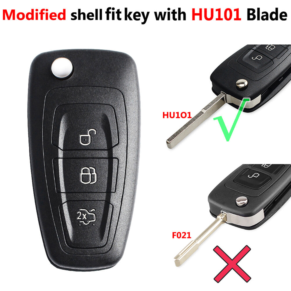 ya 5 8.7 Modified Car Remote Key Shell Case for Ford Focus 3 Fiesta Connect Mondeo C-Max