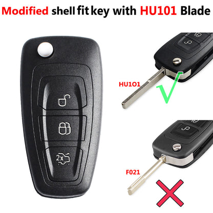 ya 5 8.7 Modified Car Remote Key Shell Case for Ford Focus 3 Fiesta Connect Mondeo C-Max