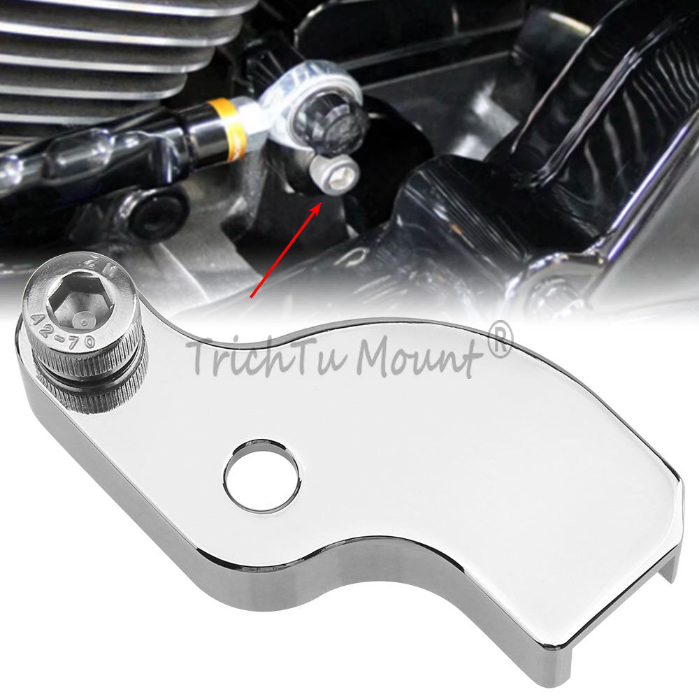 ya 8 5.27 Chrome Gear Shift Neutral Assist Bracket For Harley Softail FLFB Touring Glide