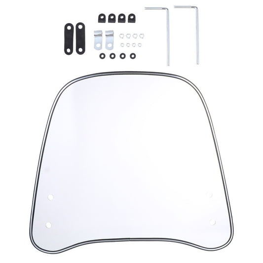 ya 4 6.21 Motorcycle Windshield Glass Clear Windscreen Protector 41 x 32 x 37 cm