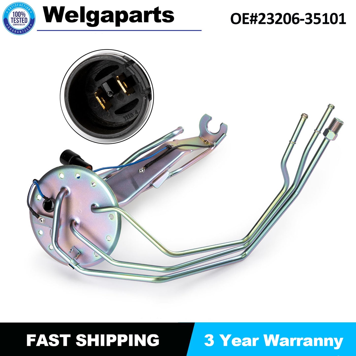 ya 27 7.2 Fuel Pump Hanger Assembly w/Sending Unit for Toyota Pickup 1989-1995 23206-35101