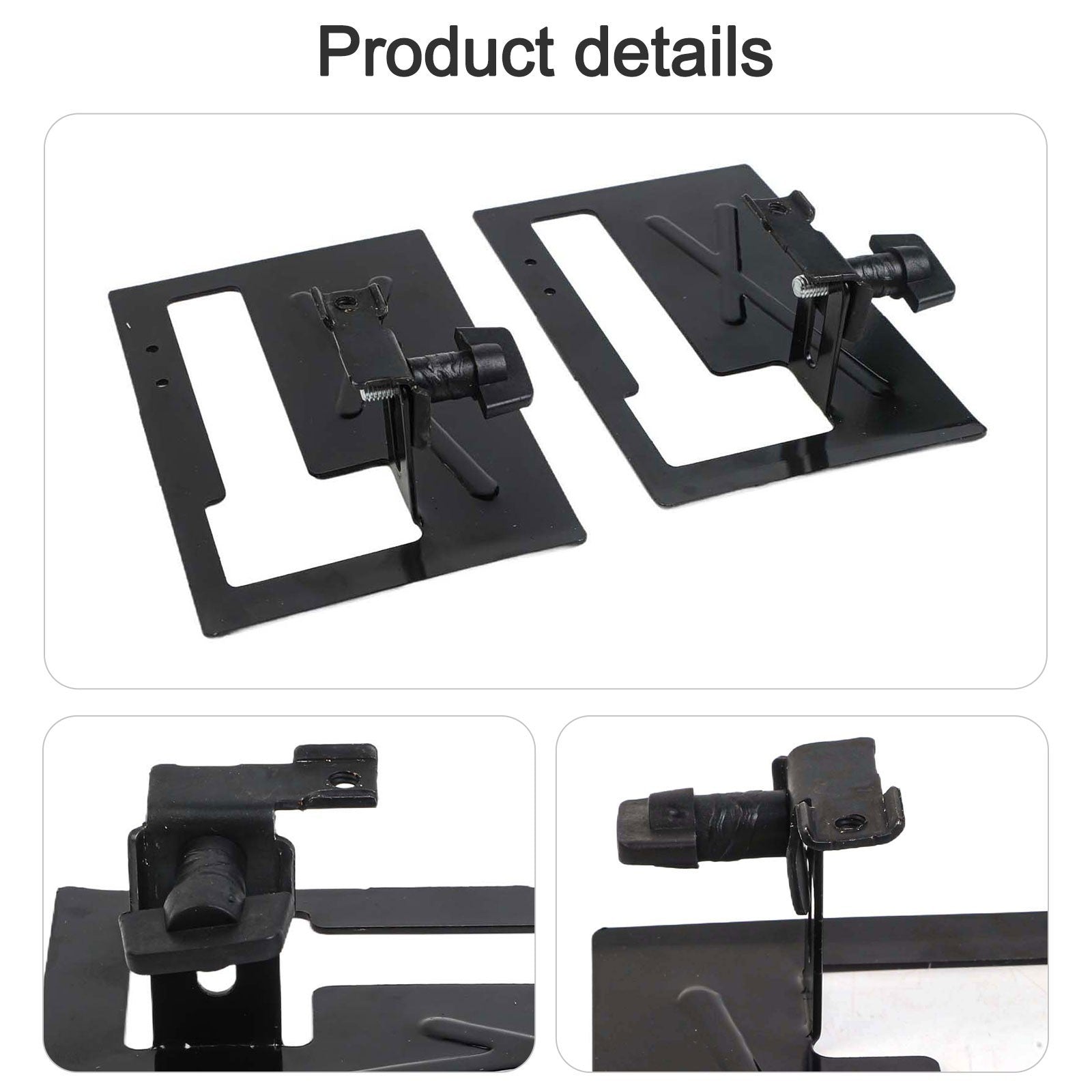 ya 28 2pcs Adjustable Angle Grinder Stands with Cutting Bracket and Safety Guard