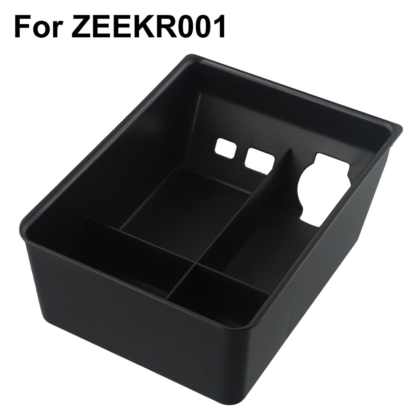 ya 5 8.7 Car Armrest Storage Box Center Tray Tidying Accessiories Black for ZEEKR 001