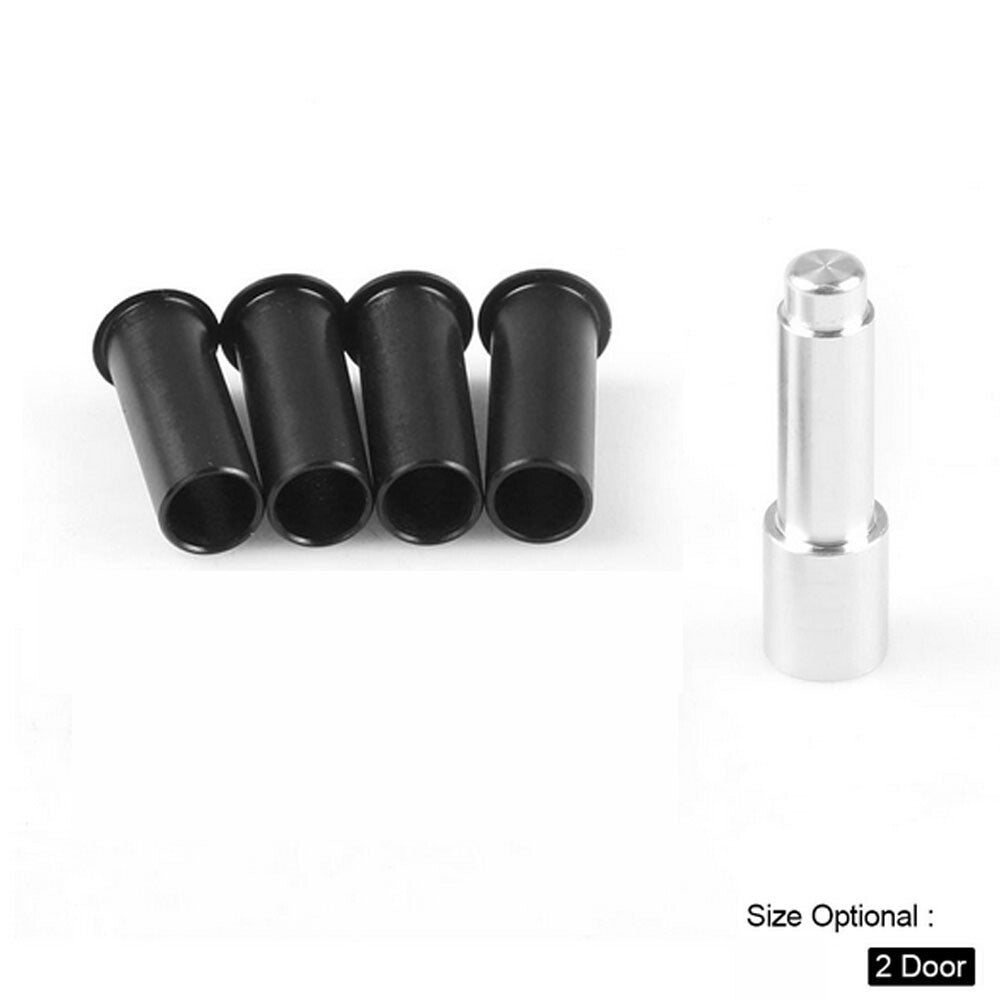ya 11 6.6 Door Hinge Bushing Liners Delrin for Jeep for Wrangler JK 2007-18 2 Door RTOffroad