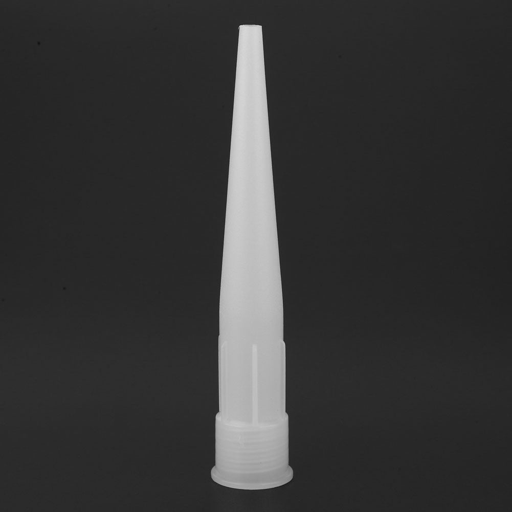 ya 14 30pcs Caulk Nozzles Plastic Glass Glue Nozzles Silicone Caulking Tips Tool