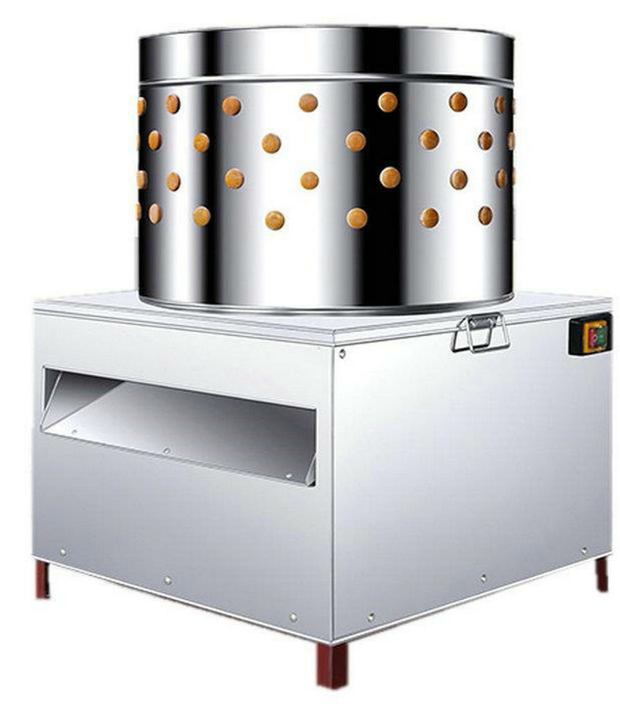 Poultry chicken duck feather removal machine De-Feather Dehairing #60 T