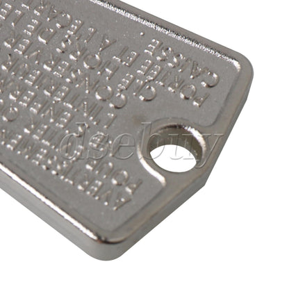 ya 26 eezer Door Key Metal Silver 216702900 Replacement for Length 45mm
