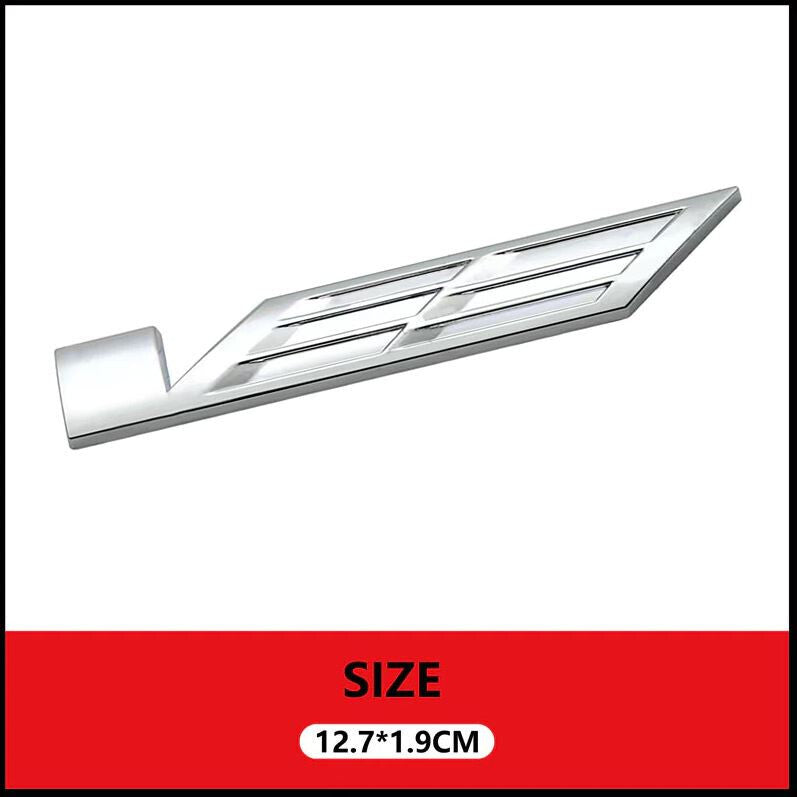 ya 1 8.5.1 for Audi rear ring badge boot boot decal badge emblem gloss black 193 mm x 67 mm 