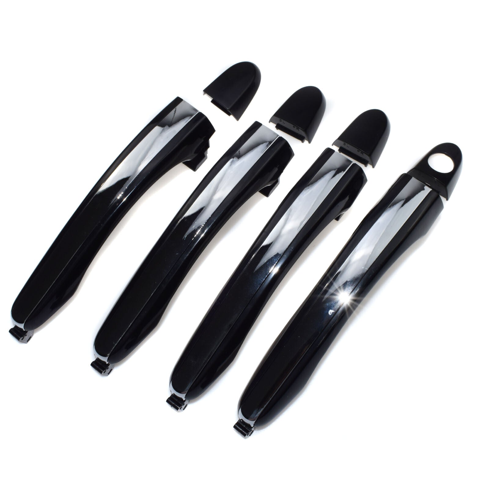 ya 5 8.7 4Pcs Front Rear Left Right Side Exterior Door Handle for Hyundai Azera 2006-2011