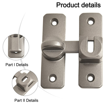 ya 15 10.20 Zinc Alloy Anti Theft Sliding Lock Suitable for Multiple Applications